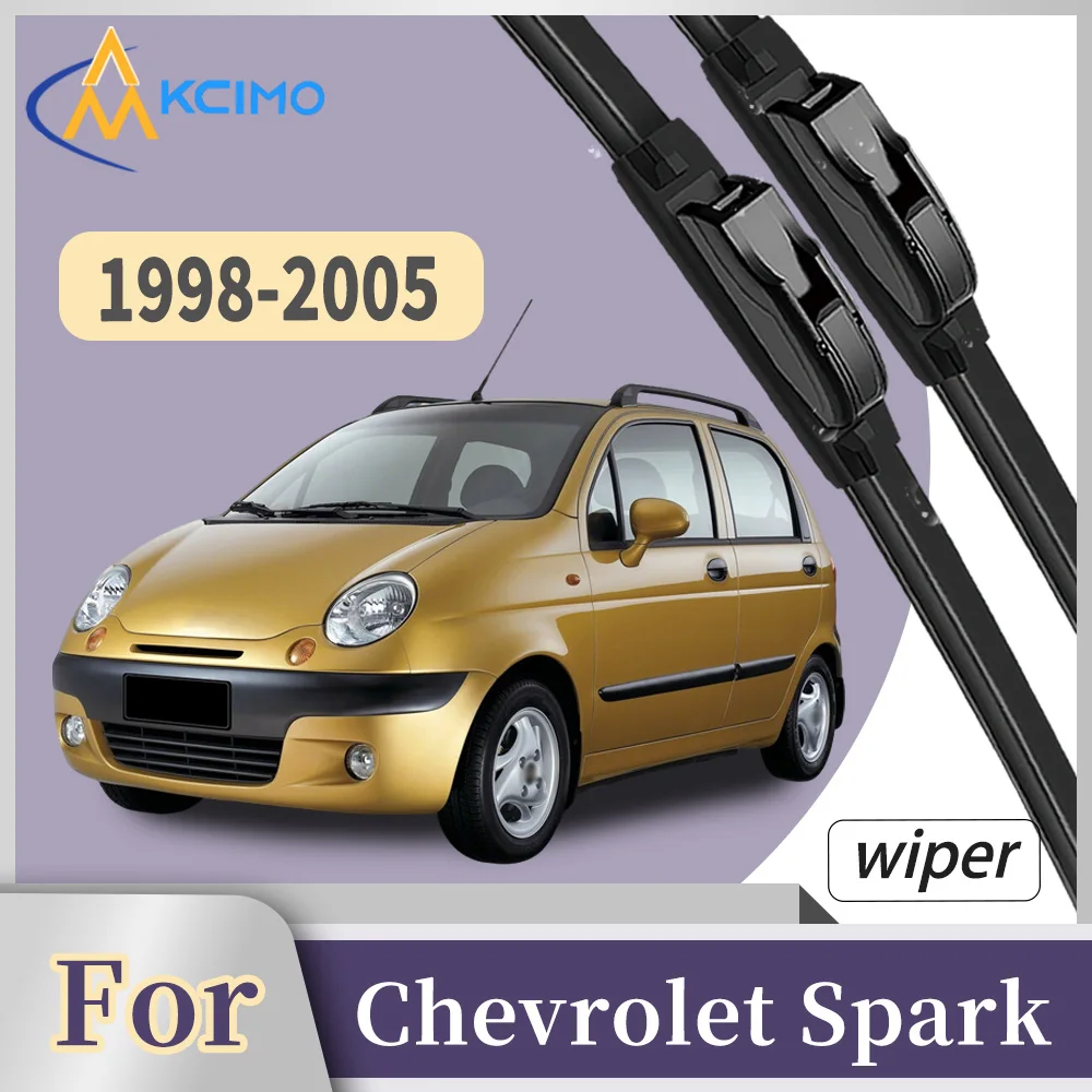 All-Season Front Windscreen Wiper Blades For Chevrolet Spark M100 M150 1998-2005 Silent Anti-Aging Windshield Accessory Set 2Pcs
All-Season Front Windscreen Wiper Blades For Chevrolet Spark M100 M150 1998-2005 Silent Anti-Aging Windshield Accessory Set 2Pcs