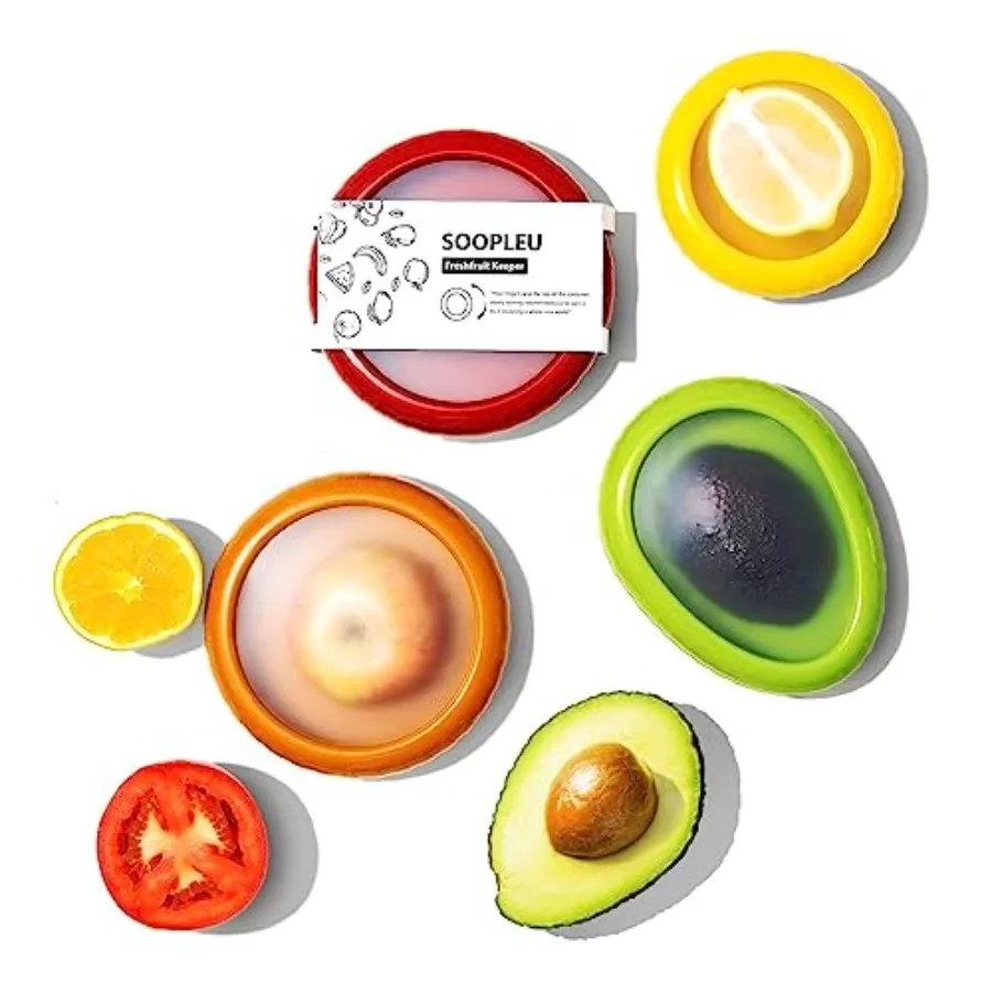 Avocado Saver and Tomato Holder Set of 4 Reusable Storage Containers for Fridge Ideal for Garlic Onions Lemons and Potatoes
Avocado Saver and Tomato Holder Set of 4 Reusable Storage Containers for Fridge Ideal for Garlic Onions Lemons and Potatoes