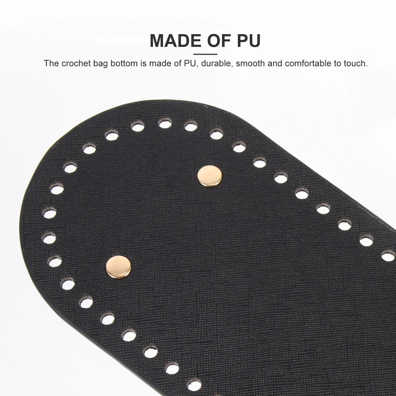 2pcs PU Handbag Bottom Oblong Shaper Pad Woven Tote Craft DIY Crochet Bag Base Knitting Supply Shaping Tool
2pcs PU Handbag Bottom Oblong Shaper Pad Woven Tote Craft DIY Crochet Bag Base Knitting Supply Shaping Tool