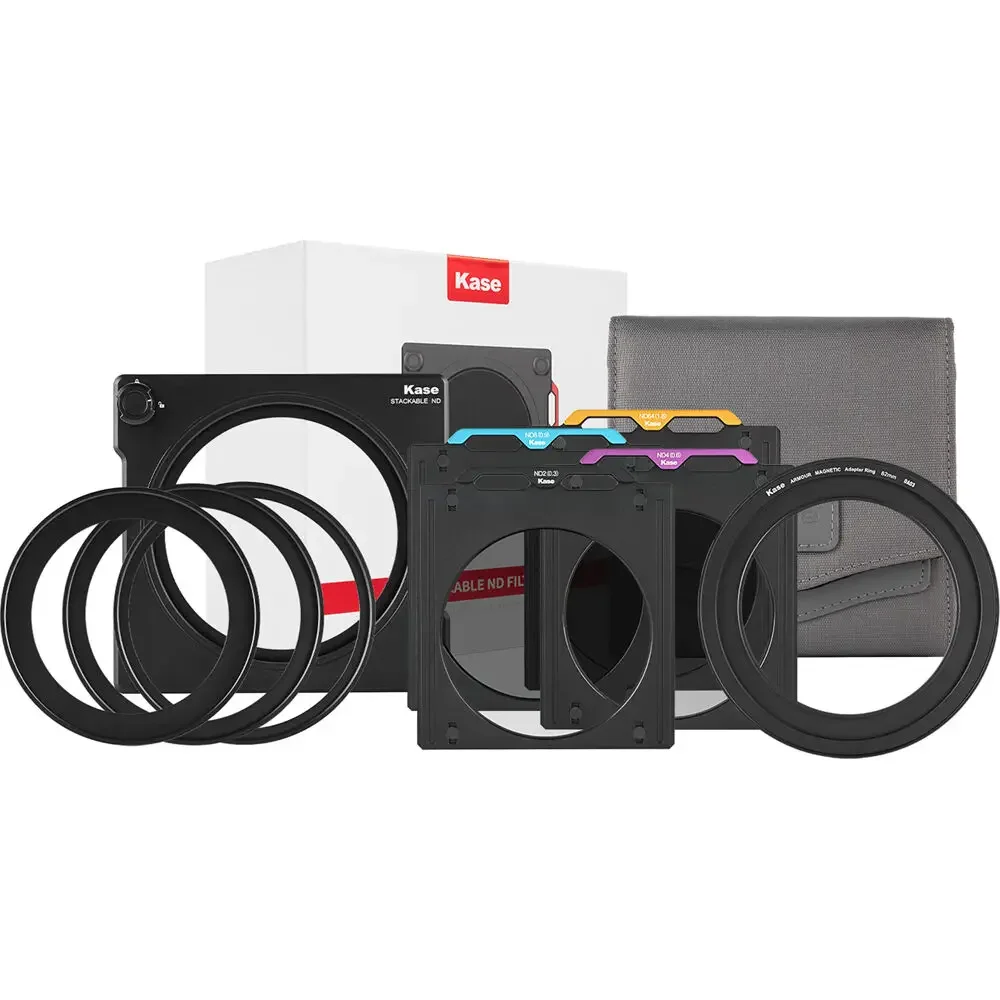 Магнитный набор фильтров Kase Stackable Magnetic ND 4-Filter Master Kit для объектива камеры
Магнитный набор фильтров Kase Stackable Magnetic ND 4-Filter Master Kit для объектива камеры