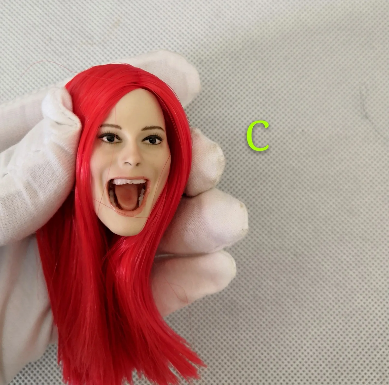 1/6 Red Hair Little Loli Cute Expressions Open Mouth Girl Head Sculpture Head Sculpture For 12 inch Phicen Tbleague figure
1/6 Red Hair Little Loli Cute Expressions Open Mouth Girl Head Sculpture Head Sculpture For 12 inch Phicen Tbleague figure