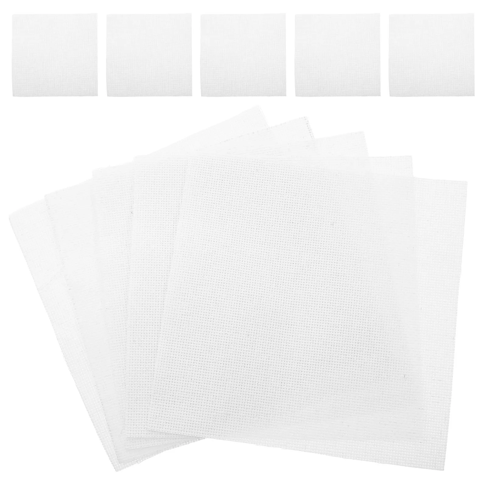 15Pcs Embroidery Fabric White Linen Cross Stitching DIY Blank Mesh Sheets Small Square Needlework Cloth Sewing Handcraft
15Pcs Embroidery Fabric White Linen Cross Stitching DIY Blank Mesh Sheets Small Square Needlework Cloth Sewing Handcraft