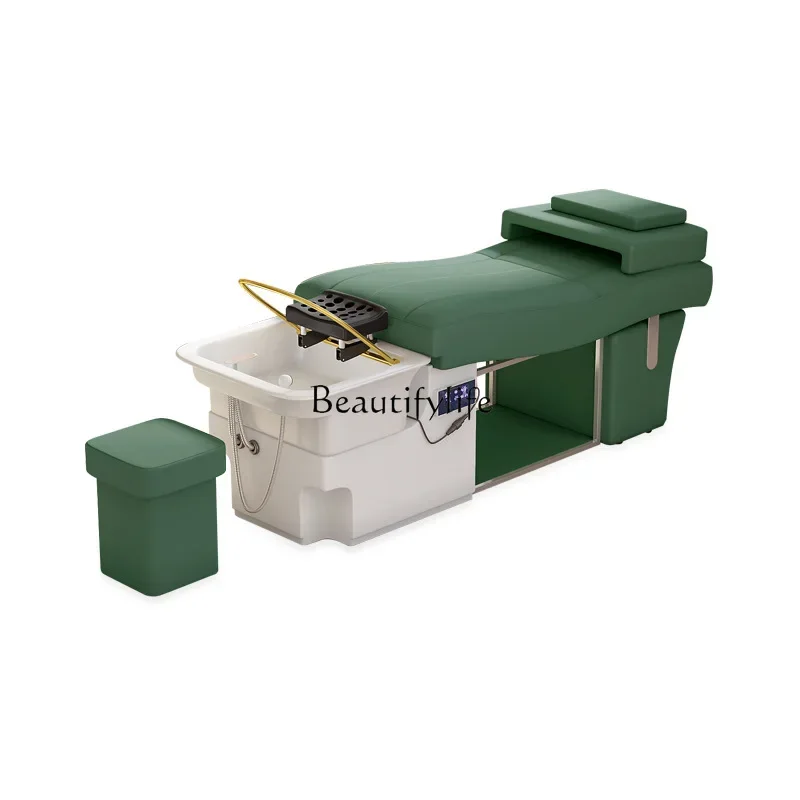 88.Thai ceramic basin shampoo bed barber shop special high-end stainless steel intelligent constant temperature
88.Thai ceramic basin shampoo bed barber shop special high-end stainless steel intelligent constant temperature