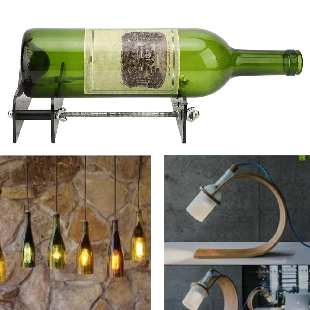 Glass Bottle Cutter Bottle Cutting Tool Wine Bottle Cutter Beer Glass DIY Cutting Crafting Accessories Kit Machine Tool Creation
Glass Bottle Cutter Bottle Cutting Tool Wine Bottle Cutter Beer Glass DIY Cutting Crafting Accessories Kit Machine Tool Creation