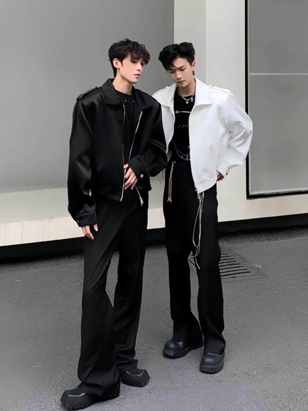 Cleanfit Bla Casual Trousers for Men Summer American High Street Micro Flared Pants Trendy Brand Tall Leisure West Pants
Cleanfit Bla Casual Trousers for Men Summer American High Street Micro Flared Pants Trendy Brand Tall Leisure West Pants