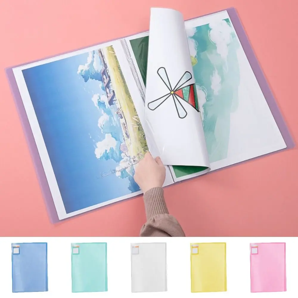 A3 30Pages Painting Storage Book Data Organizer Clear Pockets Photo Album Folder Stationery Tool Large Capacity
A3 30Pages Painting Storage Book Data Organizer Clear Pockets Photo Album Folder Stationery Tool Large Capacity