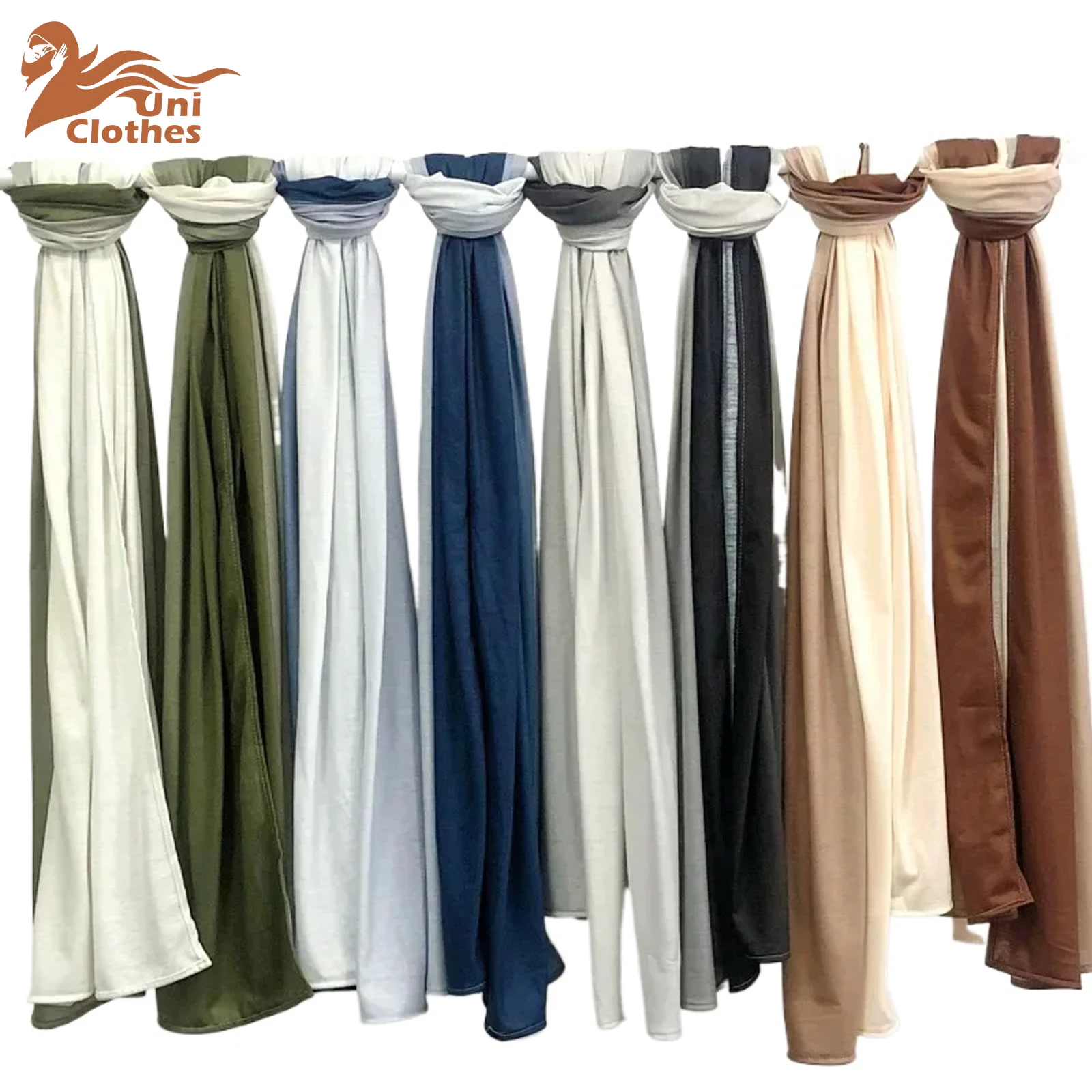 UNI185*70cm Newest Gradient Modal Jersey Hijab Scarf Muslim Woman Hijab Shawls Lady Casual Wraps Female Turban Islam Headband
UNI185*70cm Newest Gradient Modal Jersey Hijab Scarf Muslim Woman Hijab Shawls Lady Casual Wraps Female Turban Islam Headband