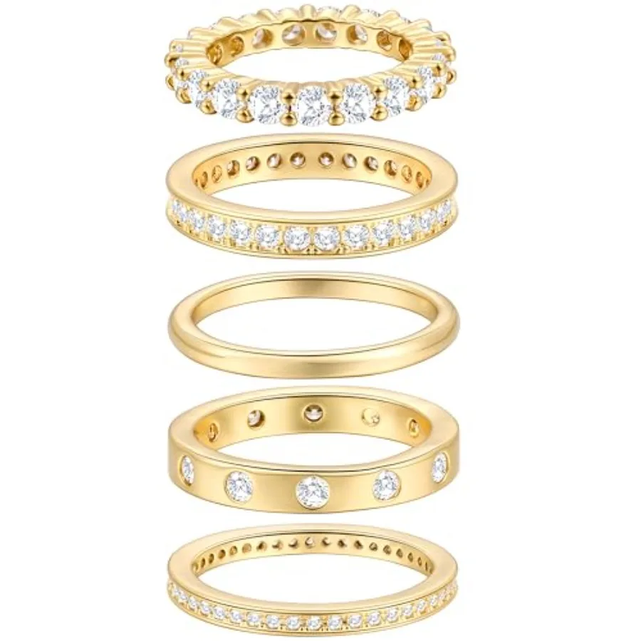 Gold Rings for Women Non Tarnish, 14k Gold Plated Dainty Stacking Cubic Zirconia Thumb Rings, Gold Knuckle Women Rings Set Jewe
Gold Rings for Women Non Tarnish, 14k Gold Plated Dainty Stacking Cubic Zirconia Thumb Rings, Gold Knuckle Women Rings Set Jewe