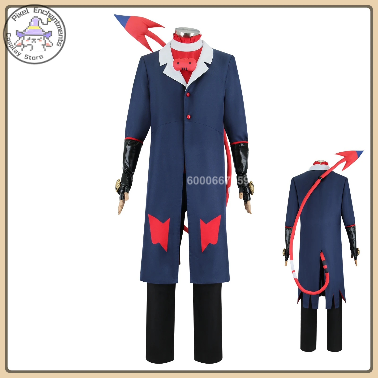 Role Playing Costume Ghost Face Bilizi Blue Suit + Tail Full Set Cosplay Outfit (Male/Female Adult) Halloween Comic Con
Role Playing Costume Ghost Face Bilizi Blue Suit + Tail Full Set Cosplay Outfit (Male/Female Adult) Halloween Comic Con