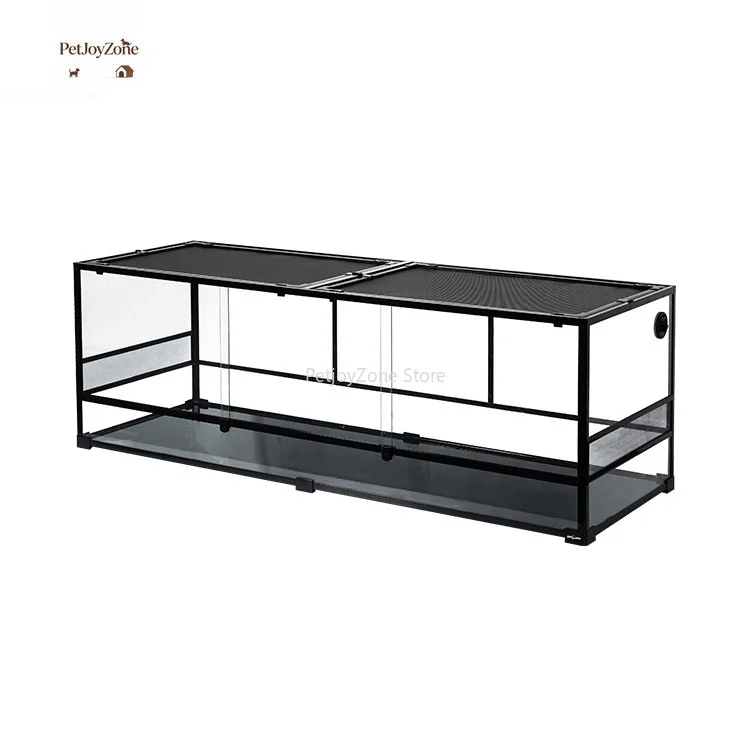 PetJoyZone RK0230 180 Gal 681 L Knock-down Eco-Friendly Glass Large Reptile Terrarium Sliding Front Doors Double Covers Houses
PetJoyZone RK0230 180 Gal 681 L Knock-down Eco-Friendly Glass Large Reptile Terrarium Sliding Front Doors Double Covers Houses