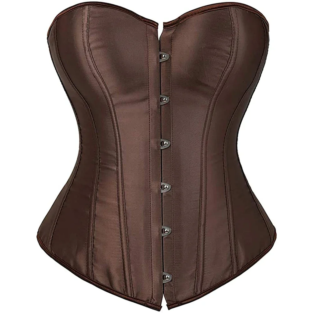 Women Corsets Bustiers Overbust Tops Satin Sexy Costume Corset Corselet Brocade Vintage Style Bridal Korsett Plus Size
Women Corsets Bustiers Overbust Tops Satin Sexy Costume Corset Corselet Brocade Vintage Style Bridal Korsett Plus Size