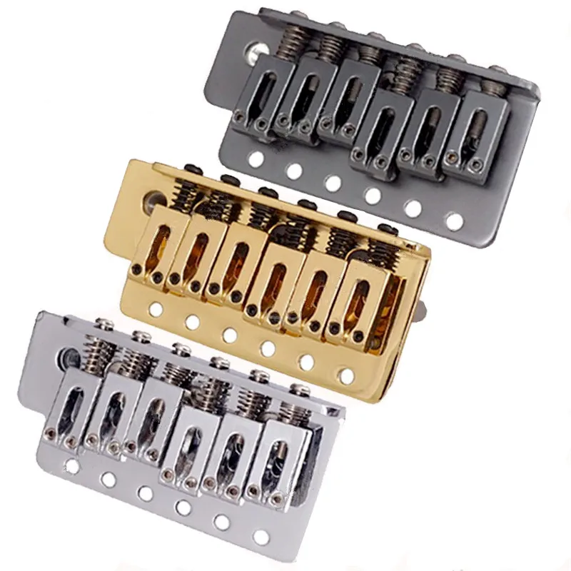 A Set of Electric Guitar Bridge Tremolo Guitar Strings Bridge 6 Saddle Hardtail Bridge Musical Instrument Accessories
A Set of Electric Guitar Bridge Tremolo Guitar Strings Bridge 6 Saddle Hardtail Bridge Musical Instrument Accessories