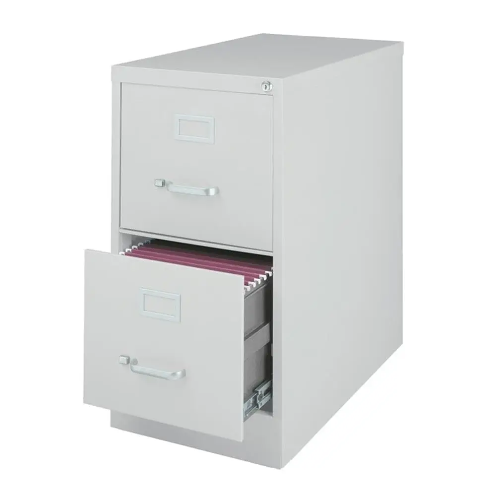 Deep Commerical Grade 2 Drawer Vertical Letter File Cabinet in Gray
Deep Commerical Grade 2 Drawer Vertical Letter File Cabinet in Gray