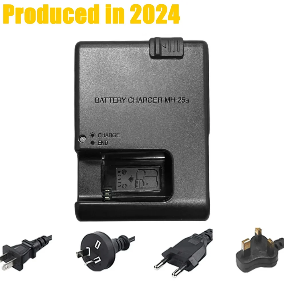 2024 Genuine MH-25a Charger for Nikon D850 D800E D810 D810E D600E D7100 D7200 D7300 D7500 D610 D750 EN-EL15 EN-EL15a EN-EL15c
2024 Genuine MH-25a Charger for Nikon D850 D800E D810 D810E D600E D7100 D7200 D7300 D7500 D610 D750 EN-EL15 EN-EL15a EN-EL15c