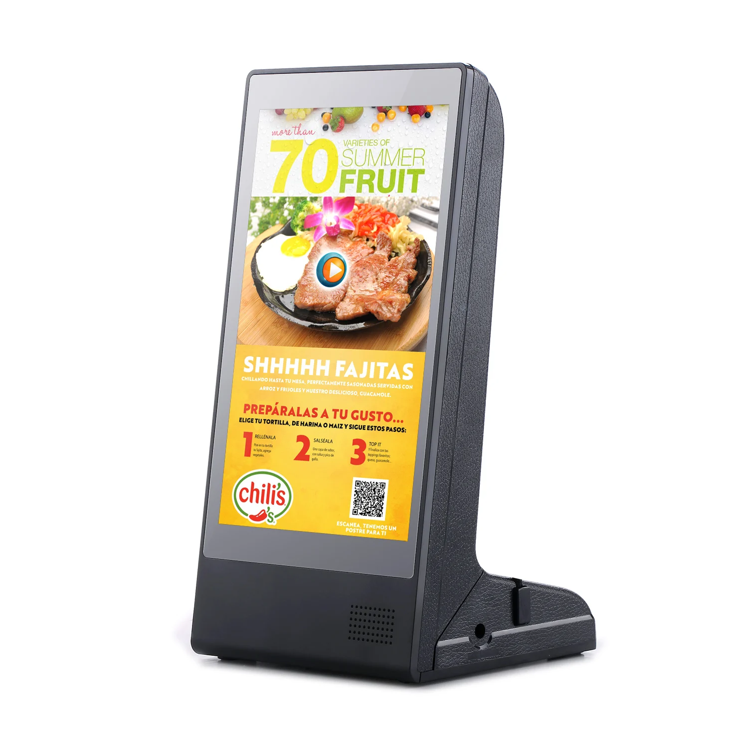 FYD-898 Restaurant Bar Smart Small LCD Android WiFi Remotely Monitor CMS Portable Table Digital Menu Advertising Display
FYD-898 Restaurant Bar Smart Small LCD Android WiFi Remotely Monitor CMS Portable Table Digital Menu Advertising Display