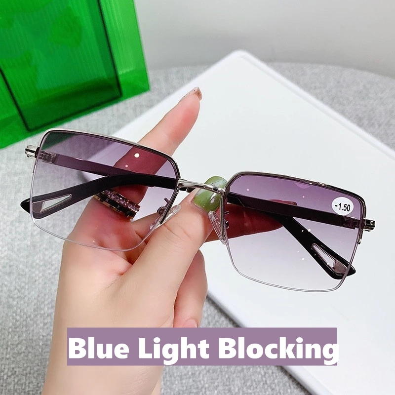 New Trend Blue Light Blocking Computer Glasses Fashion Retro Short Sighted Finished Myopia Men Women Sqaure Gradient Eyewear
New Trend Blue Light Blocking Computer Glasses Fashion Retro Short Sighted Finished Myopia Men Women Sqaure Gradient Eyewear