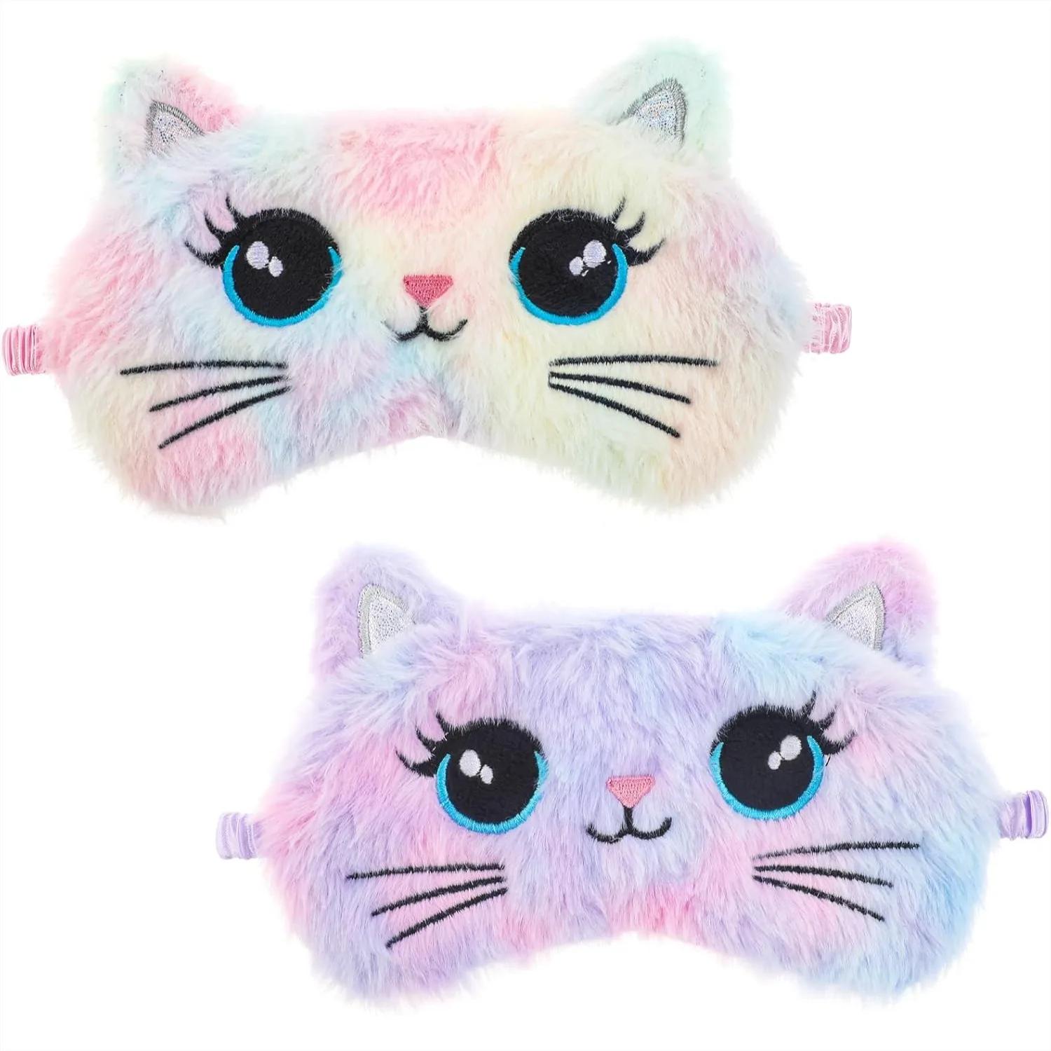 2 Pcs Cute Cat Sleep Mask For Kids Girls Women Soft Plush Eye Cover For Travel Home
2 Pcs Cute Cat Sleep Mask For Kids Girls Women Soft Plush Eye Cover For Travel Home