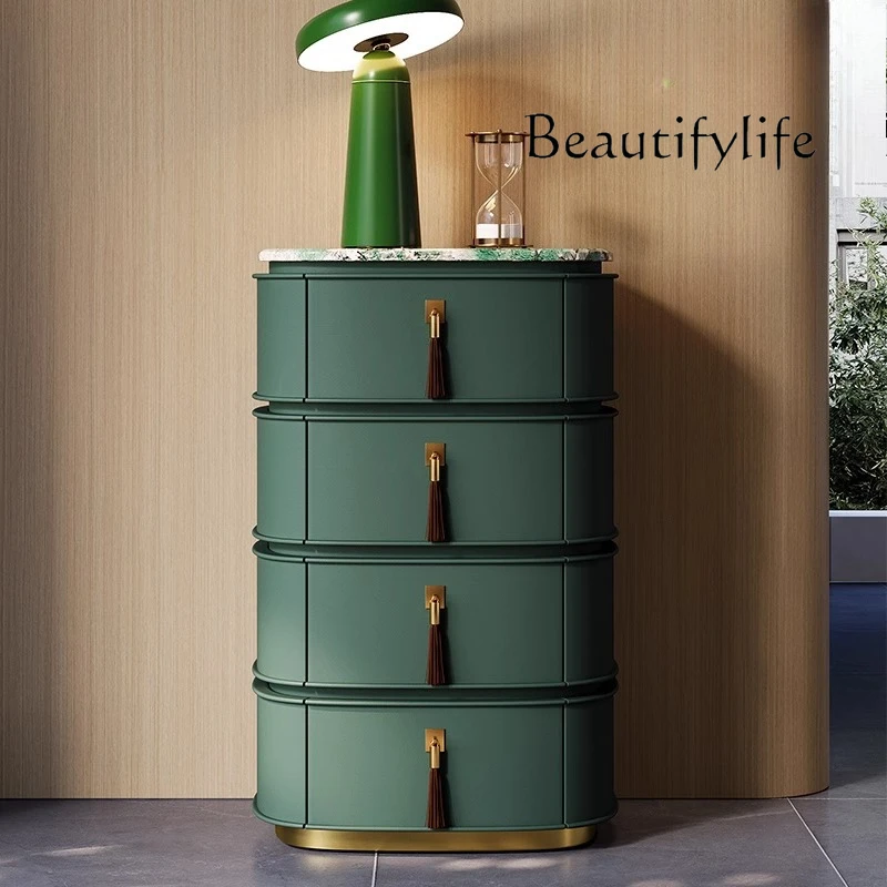 Light luxury chest of drawers Italian style modern simple fashion custom senior bedroom storage drawer
Light luxury chest of drawers Italian style modern simple fashion custom senior bedroom storage drawer
