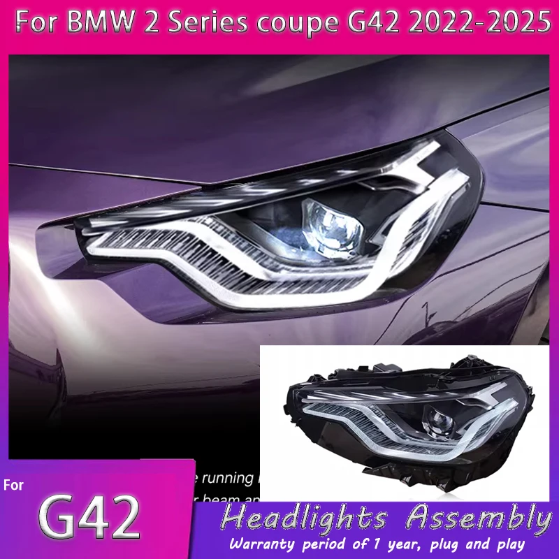 Car Headlight Assemblies for BMW 2 Series G42 G87 M2 M240i 220 225 230 2020-2025 Upgrade to Premium LED Scoop
Car Headlight Assemblies for BMW 2 Series G42 G87 M2 M240i 220 225 230 2020-2025 Upgrade to Premium LED Scoop