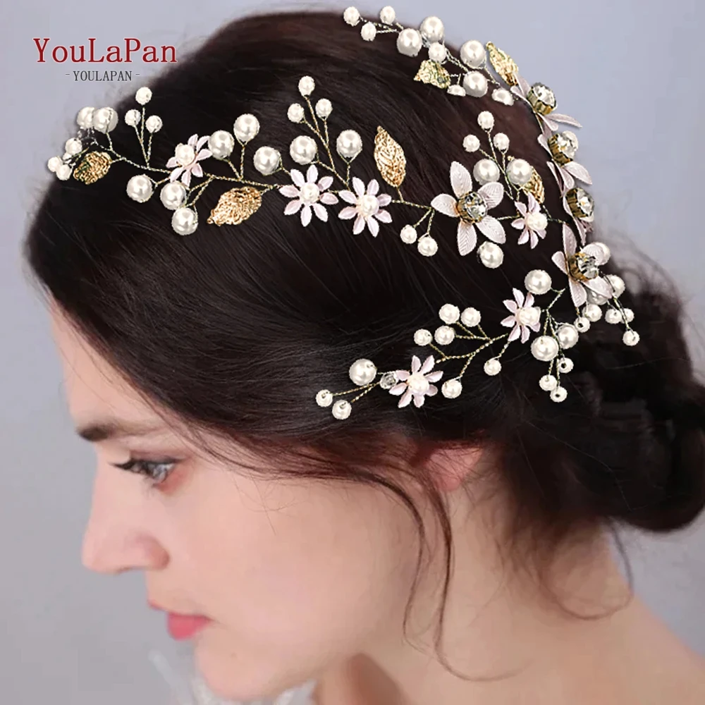 YouLaPan Flower Leaf Pearl Headband Hairband Tiara For Women Bridal Wedding Hair Accessories Party Hair Jewelry Gift HP926 
YouLaPan Flower Leaf Pearl Headband Hairband Tiara For Women Bridal Wedding Hair Accessories Party Hair Jewelry Gift HP926
