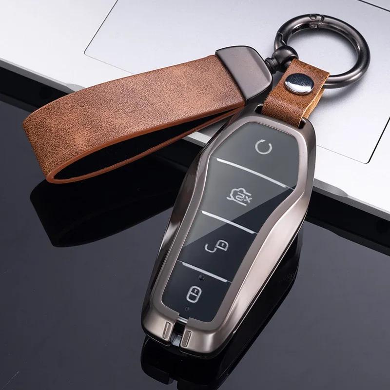 4 Buttons Metal Car Key Case for BYD Atto 3 Han EV Dolphin Remote Control Protect Cover Auto Accessories
4 Buttons Metal Car Key Case for BYD Atto 3 Han EV Dolphin Remote Control Protect Cover Auto Accessories