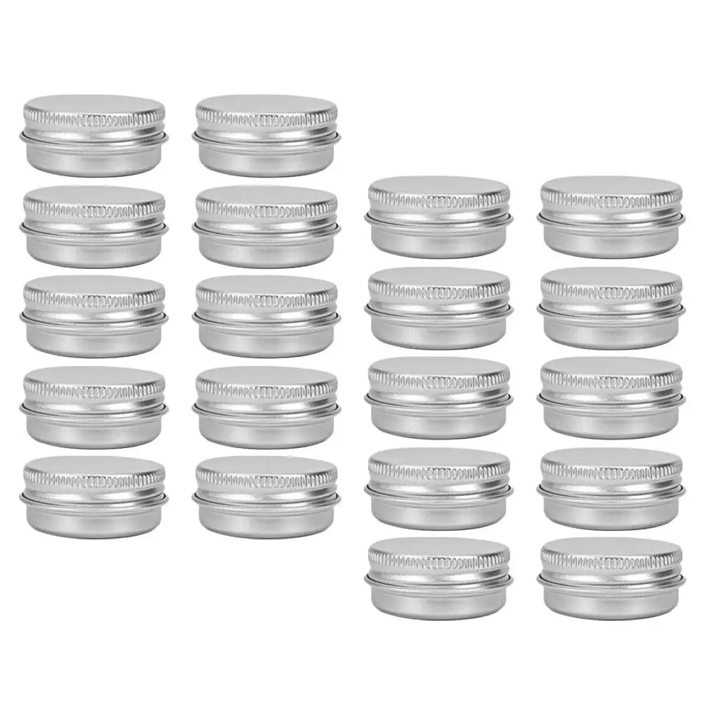 30 Pcs Aluminum Can Packaging Box Empty Jars Lightweight Portable Compact Cosmetics Container Storage Tin Travel Outdoor
30 Pcs Aluminum Can Packaging Box Empty Jars Lightweight Portable Compact Cosmetics Container Storage Tin Travel Outdoor