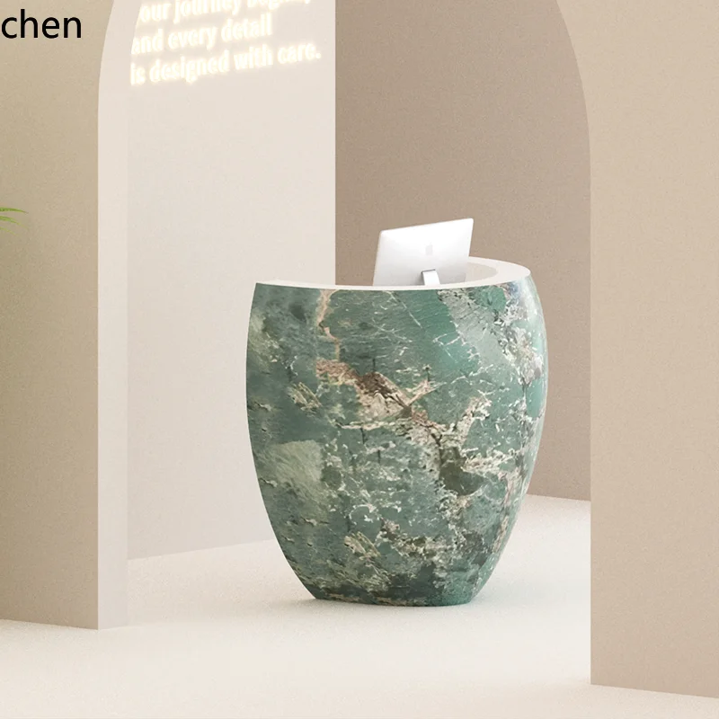 HXL beauty salon checkout page simple modern hotel health shop special-shaped company reception desk
HXL beauty salon checkout page simple modern hotel health shop special-shaped company reception desk