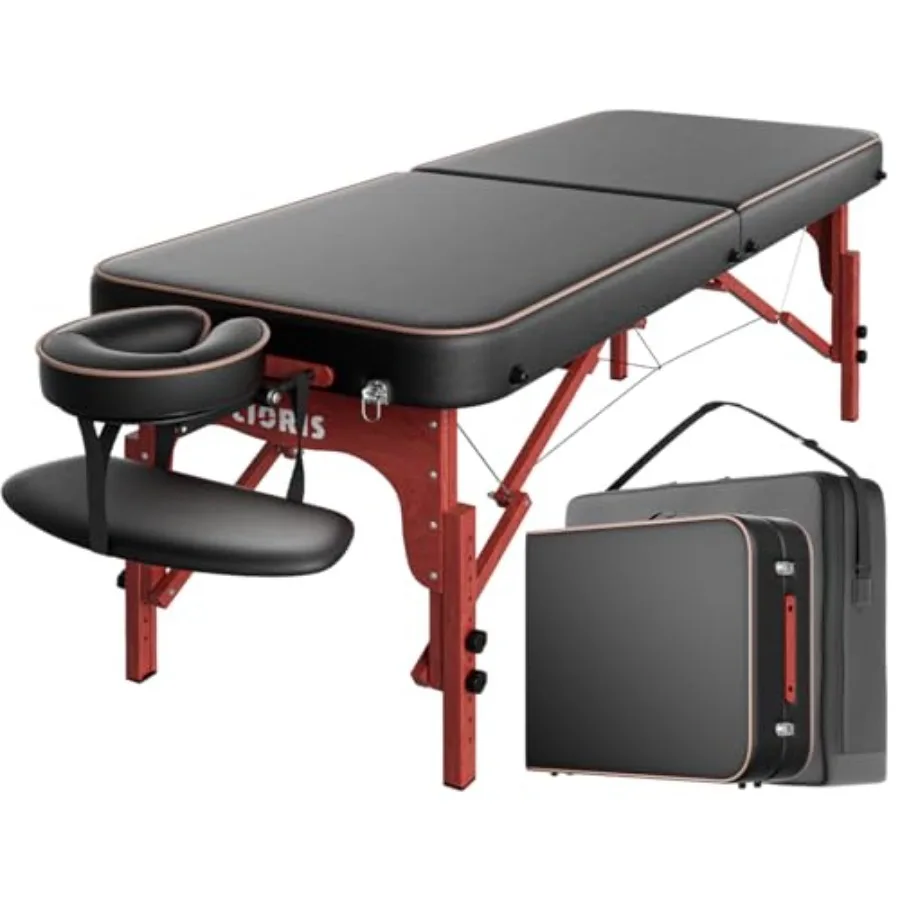 CLORIS 84" Professional Massage Table Portable Reinforced Wooden Leg Hold Up to 1100LBS 2 Folding Lightweight Spa Salon Tattoo
CLORIS 84" Professional Massage Table Portable Reinforced Wooden Leg Hold Up to 1100LBS 2 Folding Lightweight Spa Salon Tattoo