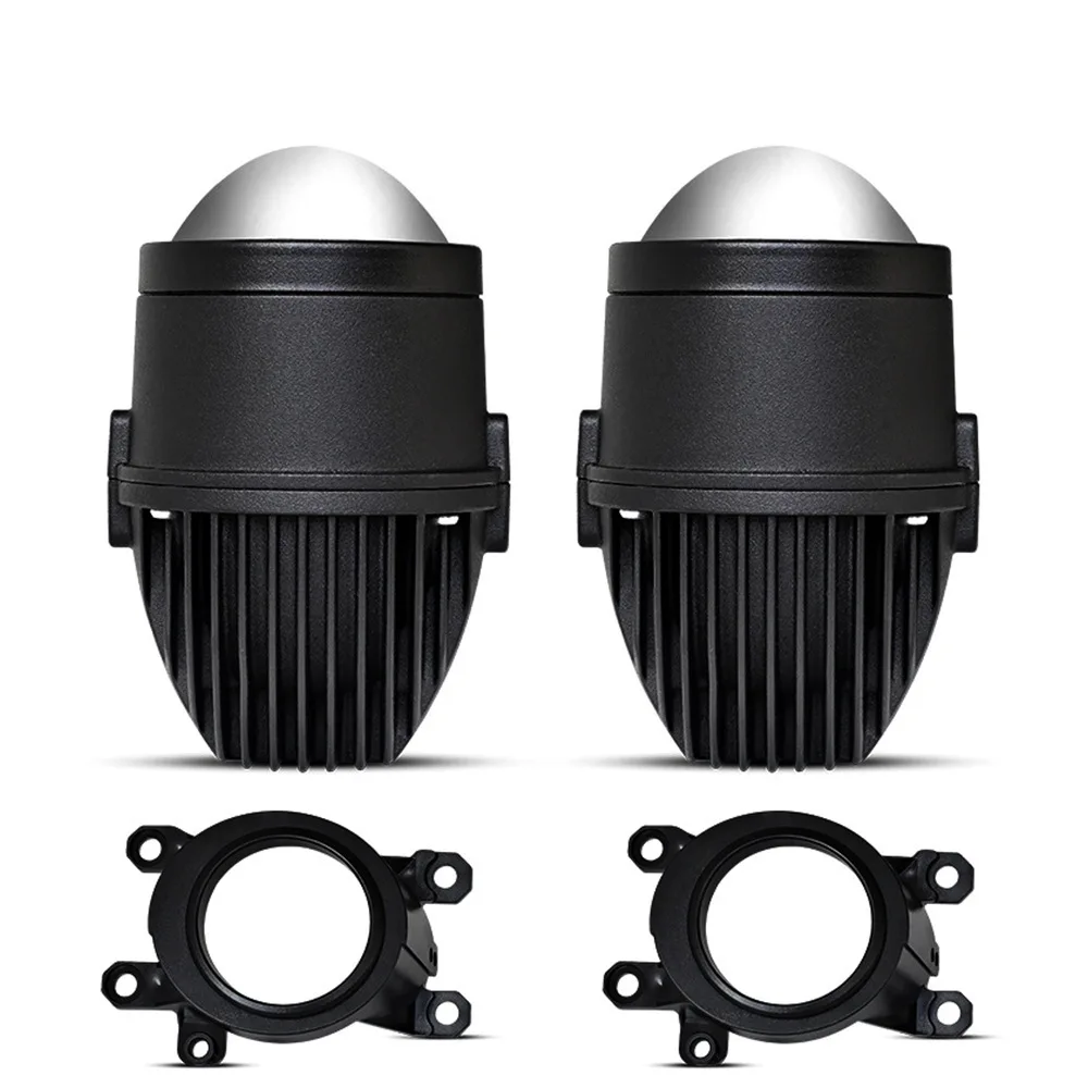 2 Inch Bi LED Projector Fog Light with Halo Triple Color White Yellow Dual Beam High Low Super Bright for Car LED Fog Lamp
2 Inch Bi LED Projector Fog Light with Halo Triple Color White Yellow Dual Beam High Low Super Bright for Car LED Fog Lamp