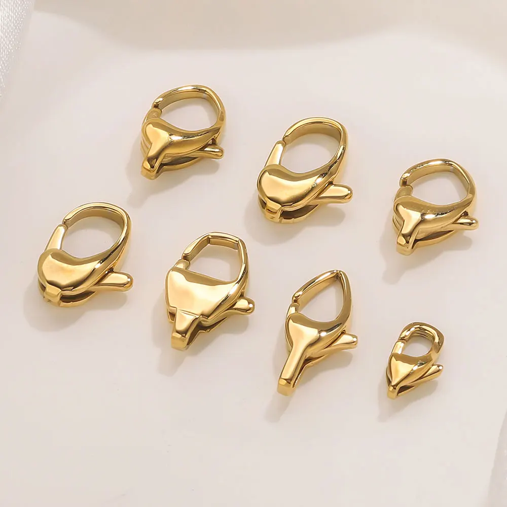 2pcs High Quality 316L Stainless Steel Lobster Clasp Necklace Bracelet Connector Accessories DIY Chain Jewelry Making Wholesale
2pcs High Quality 316L Stainless Steel Lobster Clasp Necklace Bracelet Connector Accessories DIY Chain Jewelry Making Wholesale
