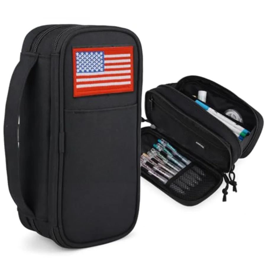 Tactical Pencil Case for Boy, Large Capacity Pencil Pouch, Marker Organizer Case Pen Box, Tool Bag Desk Organizer for School Co
Tactical Pencil Case for Boy, Large Capacity Pencil Pouch, Marker Organizer Case Pen Box, Tool Bag Desk Organizer for School Co
