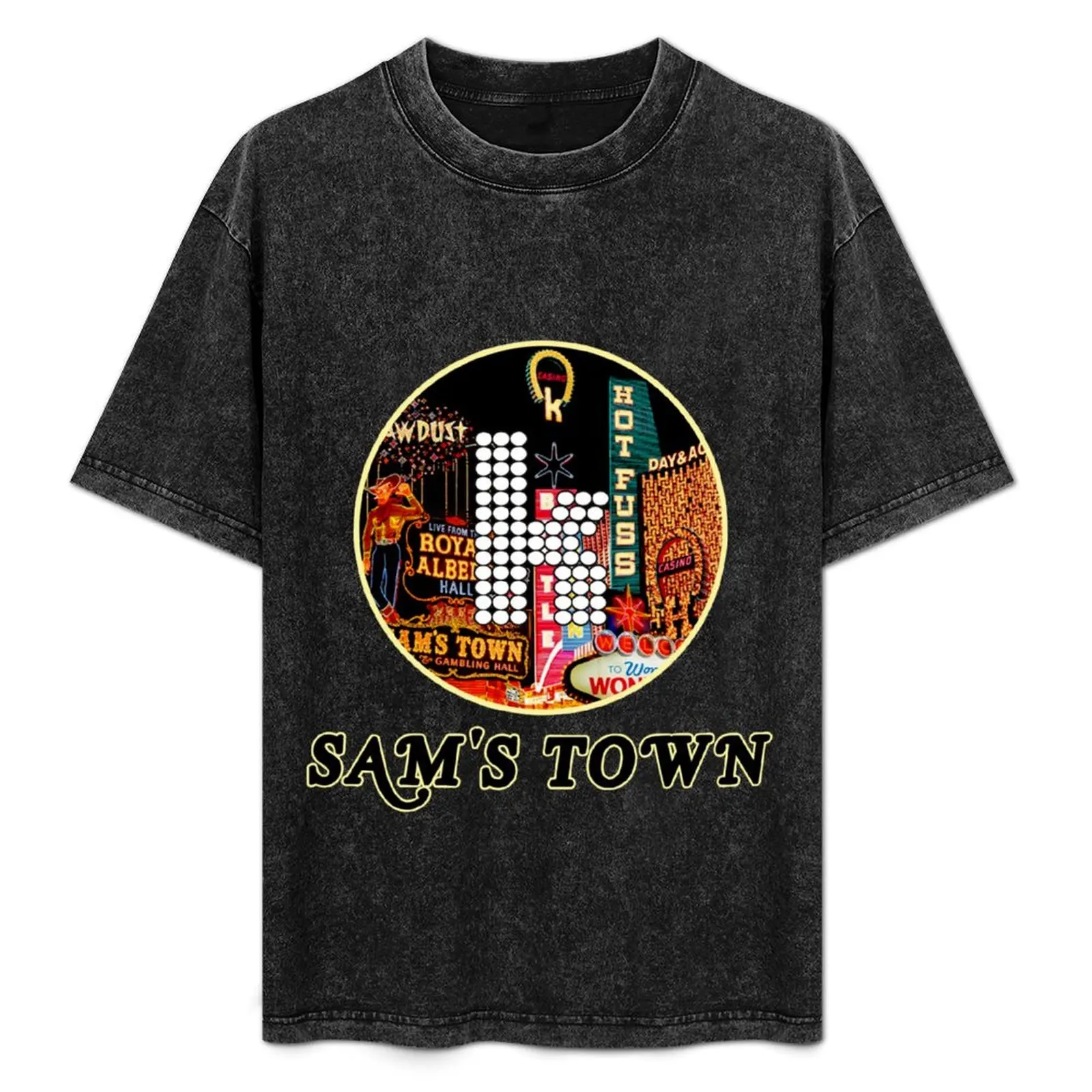 Sam's Town T-Shirt oversized anime t shirts anime hippie clothes t shirts for men cotton
Sam's Town T-Shirt oversized anime t shirts anime hippie clothes t shirts for men cotton