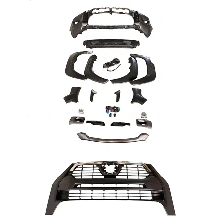 Car Accessories Front Bumper Facelift Conversion Bodykit Body Kit for Hilux Vigo 2005 Upgrade To 2021 Rocco Conquest Rogue
Car Accessories Front Bumper Facelift Conversion Bodykit Body Kit for Hilux Vigo 2005 Upgrade To 2021 Rocco Conquest Rogue