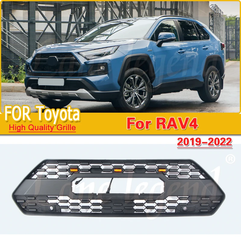 Suitable for Toyota RAV4 2019 - 2022 TRD Version Auto Part ABS Black Car Front Upper Grille Front Bumper Grille
Suitable for Toyota RAV4 2019 - 2022 TRD Version Auto Part ABS Black Car Front Upper Grille Front Bumper Grille