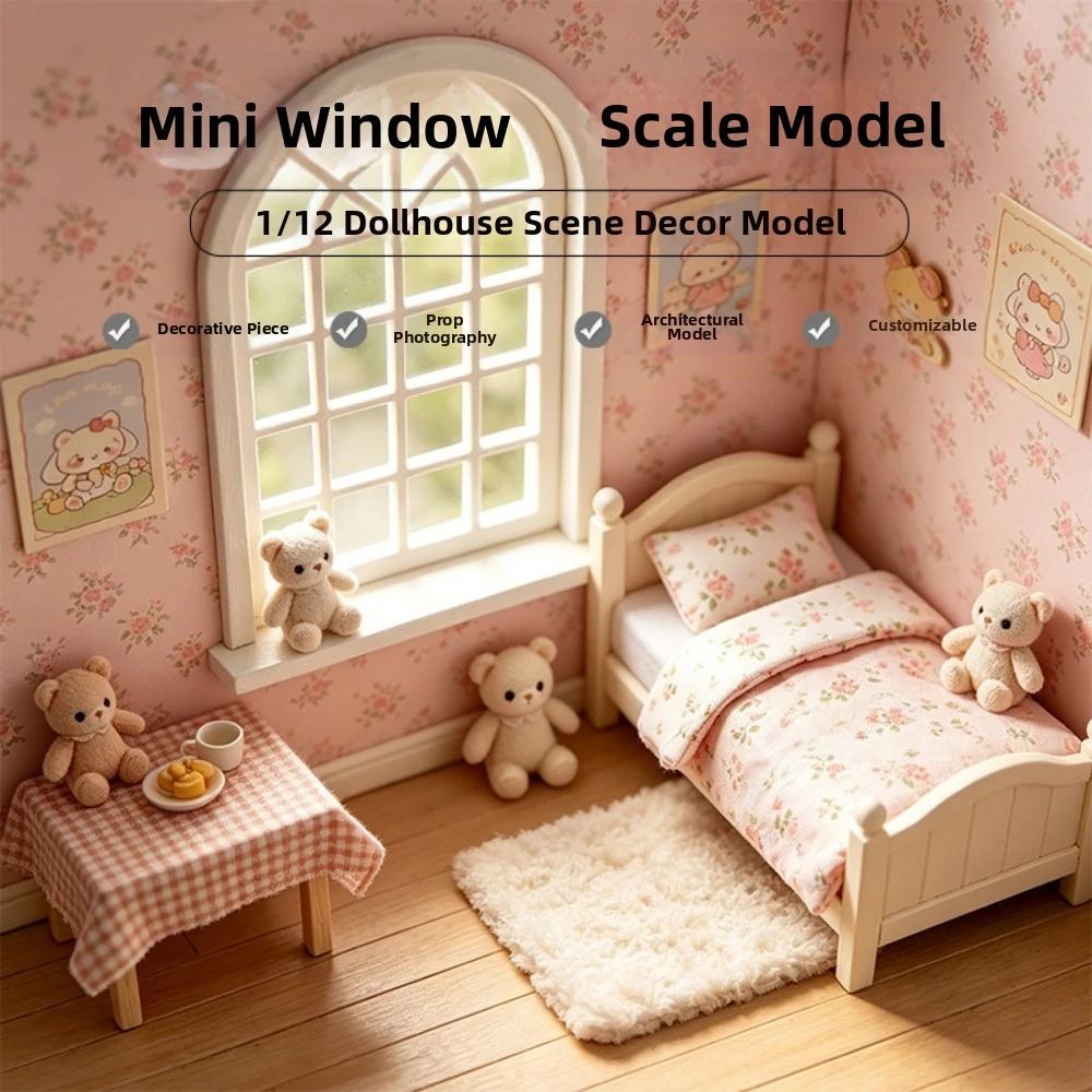 1:12 Dollhouse Miniature Model Window Retro Hollow Out Mini Door Frames Furniture Decor Multicolors European Style
1:12 Dollhouse Miniature Model Window Retro Hollow Out Mini Door Frames Furniture Decor Multicolors European Style