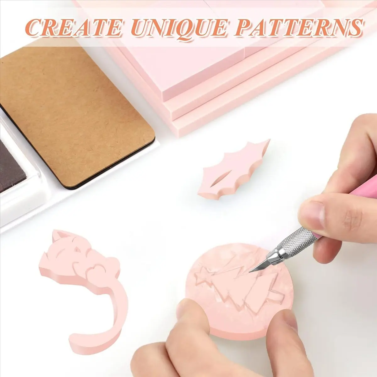 N95R, 24 шт., 4x6 дюймов, резиновые блоки для резьбы, набор для изготовления ленолеумных блоков для печати, штамп, мягкие резиновые поделки, мягкие
N95R, 24 шт., 4x6 дюймов, резиновые блоки для резьбы, набор для изготовления ленолеумных блоков для печати, штамп, мягкие резиновые поделки, мягкие