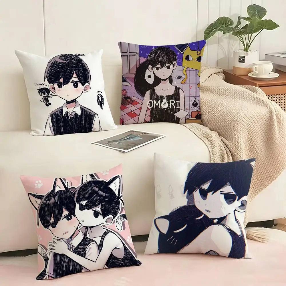 Game Omori Sunny Basil Square Double-Sided printed Pillow Case Bedroom Bedside Pillow Sofa Cushion Cover Gift
Game Omori Sunny Basil Square Double-Sided printed Pillow Case Bedroom Bedside Pillow Sofa Cushion Cover Gift