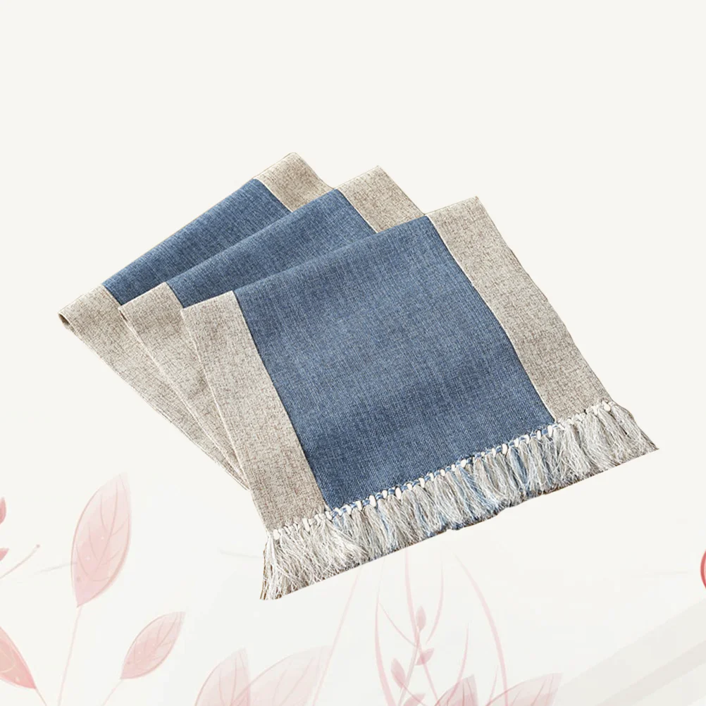 Practical Table Cloth Tassel Dining Restaurant Household Retro Cover Dark Blue Chinese Style
Practical Table Cloth Tassel Dining Restaurant Household Retro Cover Dark Blue Chinese Style