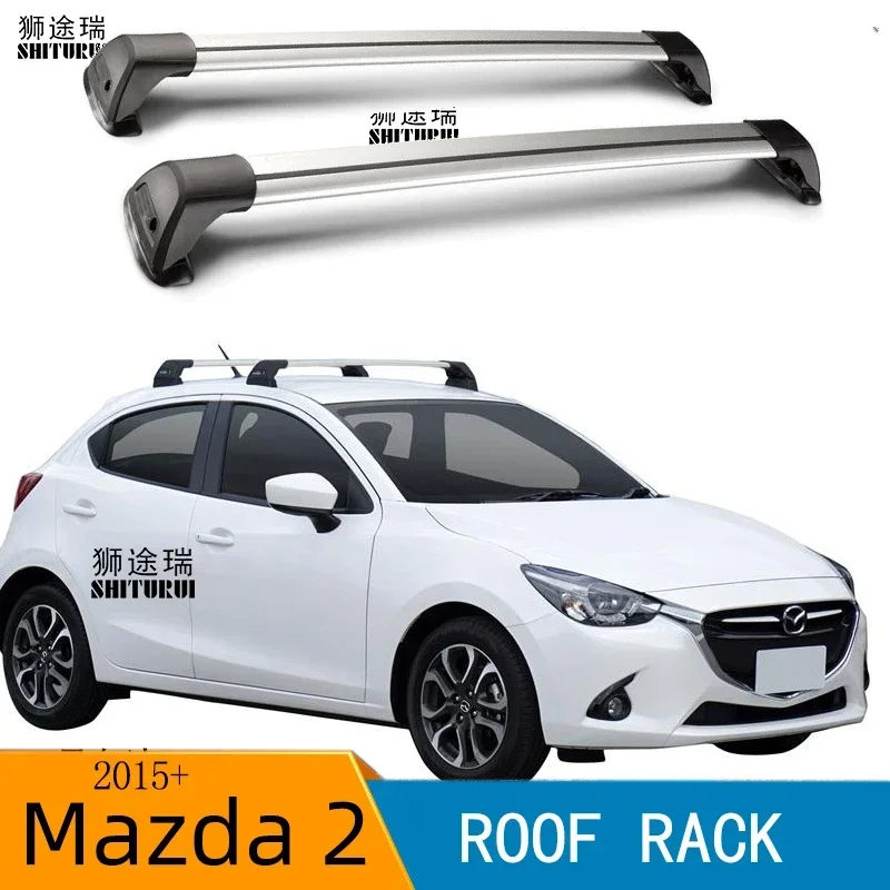 SHITURUI For Mazda 2 5dr Hatback ultra quiet truck roof bar car special aluminum alloy belt lock roof rack corss rack 2pcs
SHITURUI For Mazda 2 5dr Hatback ultra quiet truck roof bar car special aluminum alloy belt lock roof rack corss rack 2pcs