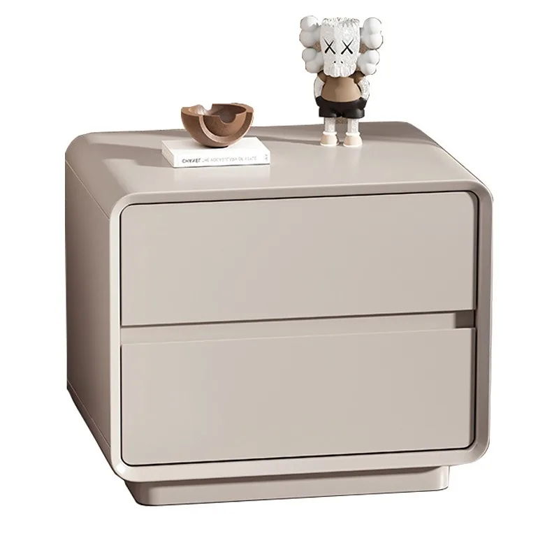 Italian minimalist solid wood painted bedside table, bedroom, small cream wind bedside storage cabinet
Italian minimalist solid wood painted bedside table, bedroom, small cream wind bedside storage cabinet