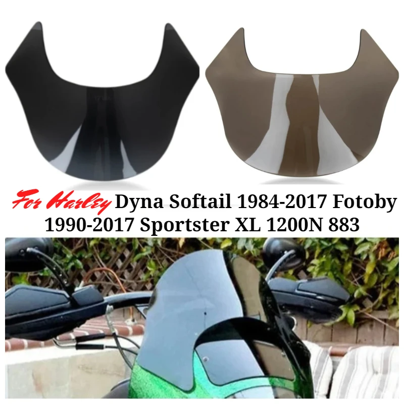 Motorcycle Lip Windshield Windscreen Wind Shield For Harley Dyna Softail 1984-2017 Fotoby 1990-2017 Sportster XL 1200N 883
Motorcycle Lip Windshield Windscreen Wind Shield For Harley Dyna Softail 1984-2017 Fotoby 1990-2017 Sportster XL 1200N 883