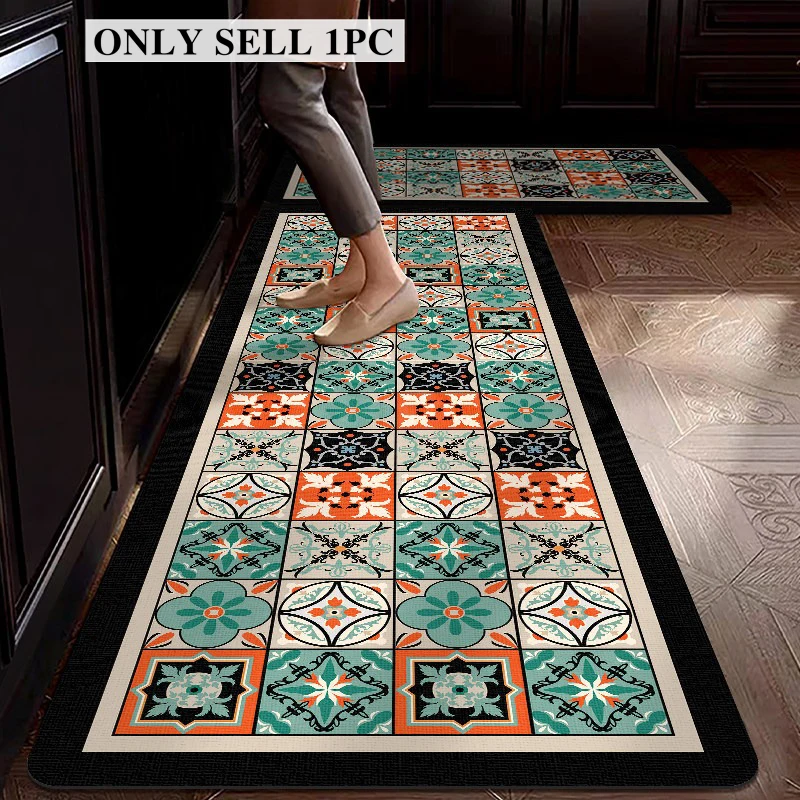 Kitchen Rug PVC Leather Waterproof Floor Mat Long Carpet Anti-slip Oil-proof Foot Mats Retro Style Home Decoration Rugs 주방 카펫
Kitchen Rug PVC Leather Waterproof Floor Mat Long Carpet Anti-slip Oil-proof Foot Mats Retro Style Home Decoration Rugs 주방 카펫