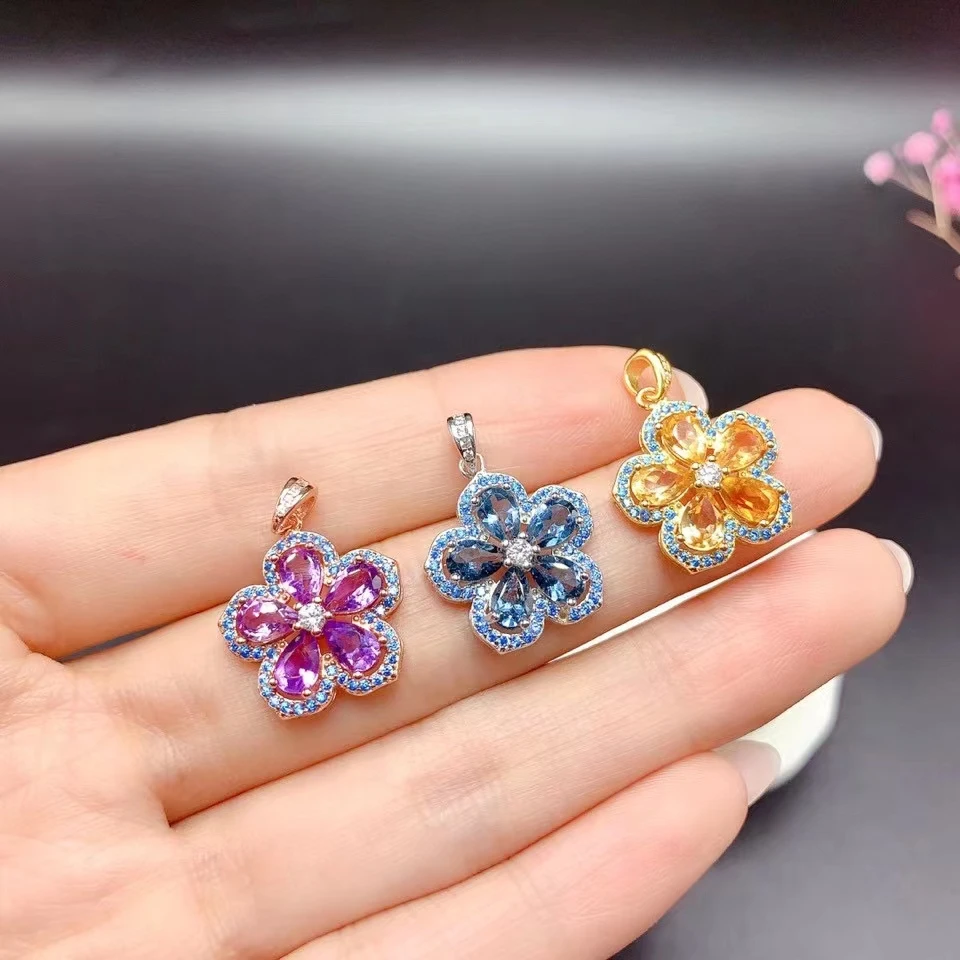 2022 Natural Citrine Pendant Amethyst Necklace Topaz Pendant 925 Silver Good Gift for Party Birthday Purple Yellow Blue Gemstone
2022 Natural Citrine Pendant Amethyst Necklace Topaz Pendant 925 Silver Good Gift for Party Birthday Purple Yellow Blue Gemstone