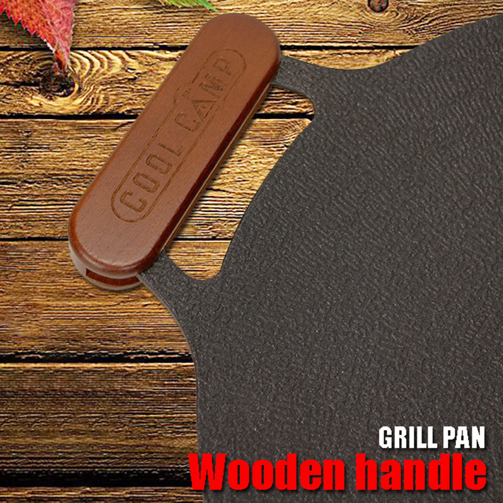 Outdoor BBQ Grill Pan Wooden Handle Barbecue Plate Reusable Meat Seafood Camping Vegetables Grilling Pan Supplies Accessories
Outdoor BBQ Grill Pan Wooden Handle Barbecue Plate Reusable Meat Seafood Camping Vegetables Grilling Pan Supplies Accessories