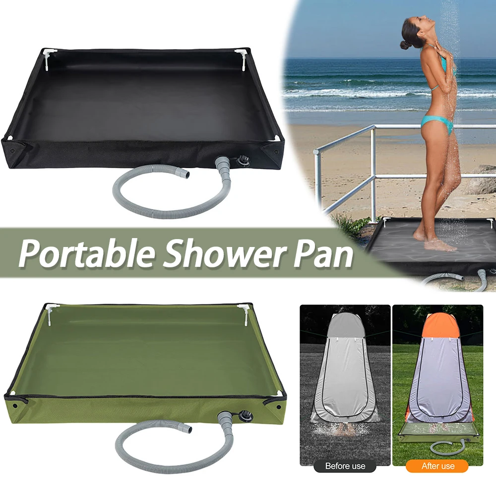Customization Portable Shower Pan Foldable Shower Base Camping Shower Tent Floor Base For RV Outdoor Camping
Customization Portable Shower Pan Foldable Shower Base Camping Shower Tent Floor Base For RV Outdoor Camping