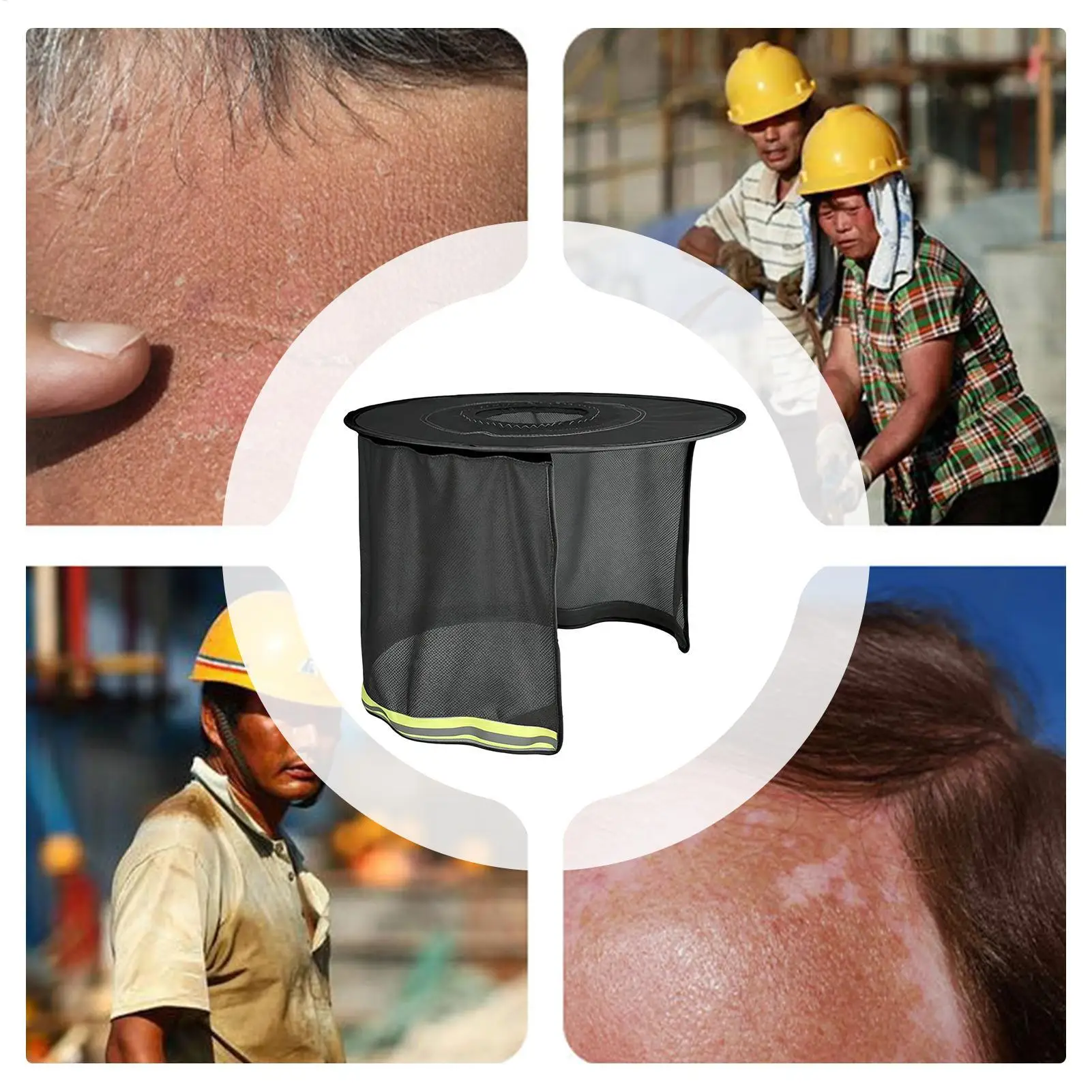 Hard Hat Sun Visor Full Brim UV Protection Breathable Construction Sun Protection Shade For Road Work Landscaping Roofing
Hard Hat Sun Visor Full Brim UV Protection Breathable Construction Sun Protection Shade For Road Work Landscaping Roofing