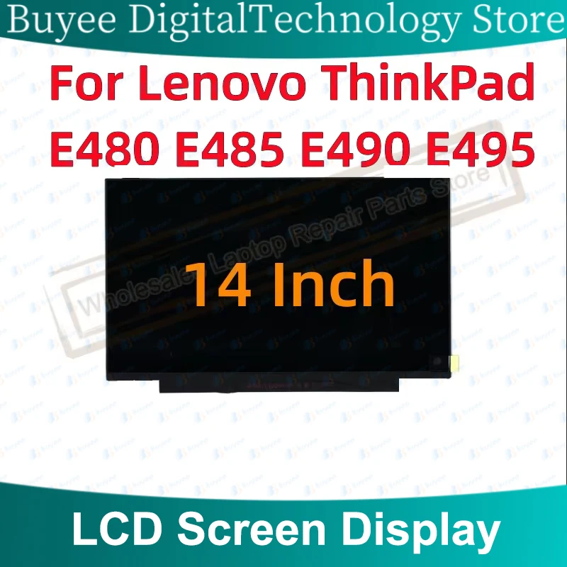 Original 14" For Lenovo ThinkPad E480 E485 E490 E495 Laptop HD LCD Screen Display 30pin FRU 01LW082 B140XTN07.1 LCD Panel
Original 14" For Lenovo ThinkPad E480 E485 E490 E495 Laptop HD LCD Screen Display 30pin FRU 01LW082 B140XTN07.1 LCD Panel