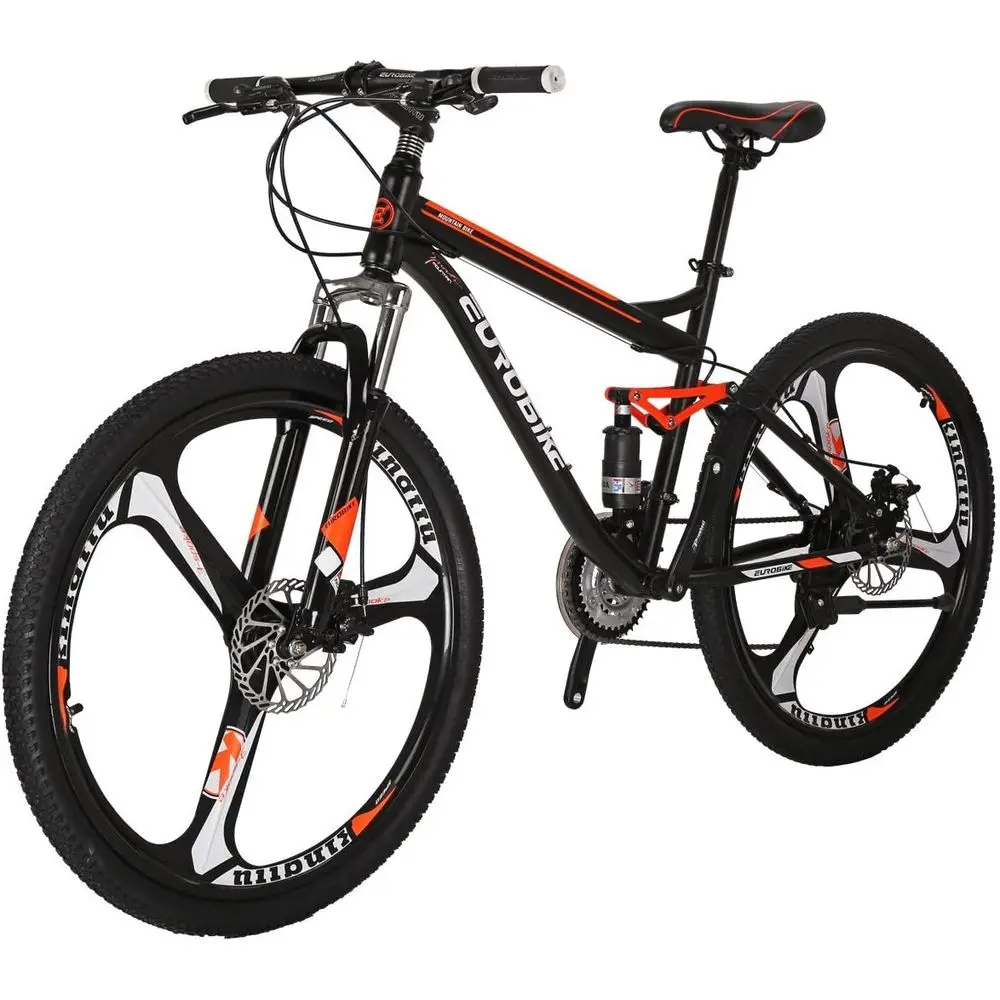 Adult 27.5-Inch Dual Suspension 21-Speed Mountain Bike
Adult 27.5-Inch Dual Suspension 21-Speed Mountain Bike
