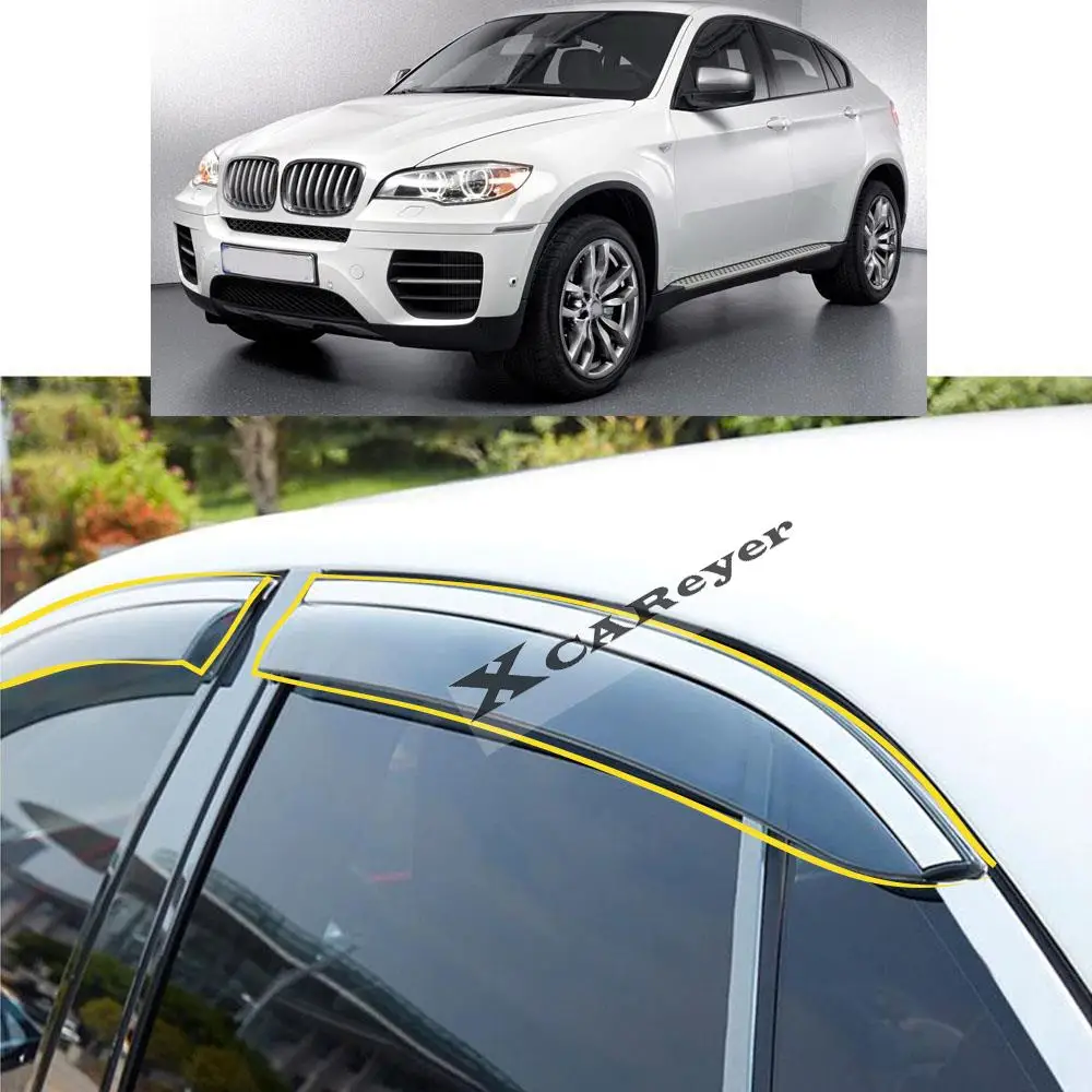 Для BMW X6 E71 2008 2009 2010 2011 2012 2013 2014 наклейка для стайлинга кузова автомобиля пластиковое оконное стекло ветрозащитный козырек от дождя/солнца вентиляционное отверстие
Для BMW X6 E71 2008 2009 2010 2011 2012 2013 2014 наклейка для стайлинга кузова автомобиля пластиковое оконное стекло ветрозащитный козырек от дождя/солнца вентиляционное отверстие