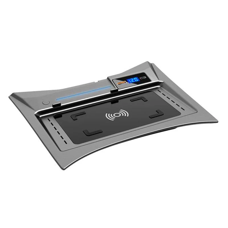 15W Car For Qi Wireless Charger Fast Phone Charging Plate For Nissan X-Trail 2014-2019 Left Hand Drive
15W Car For Qi Wireless Charger Fast Phone Charging Plate For Nissan X-Trail 2014-2019 Left Hand Drive